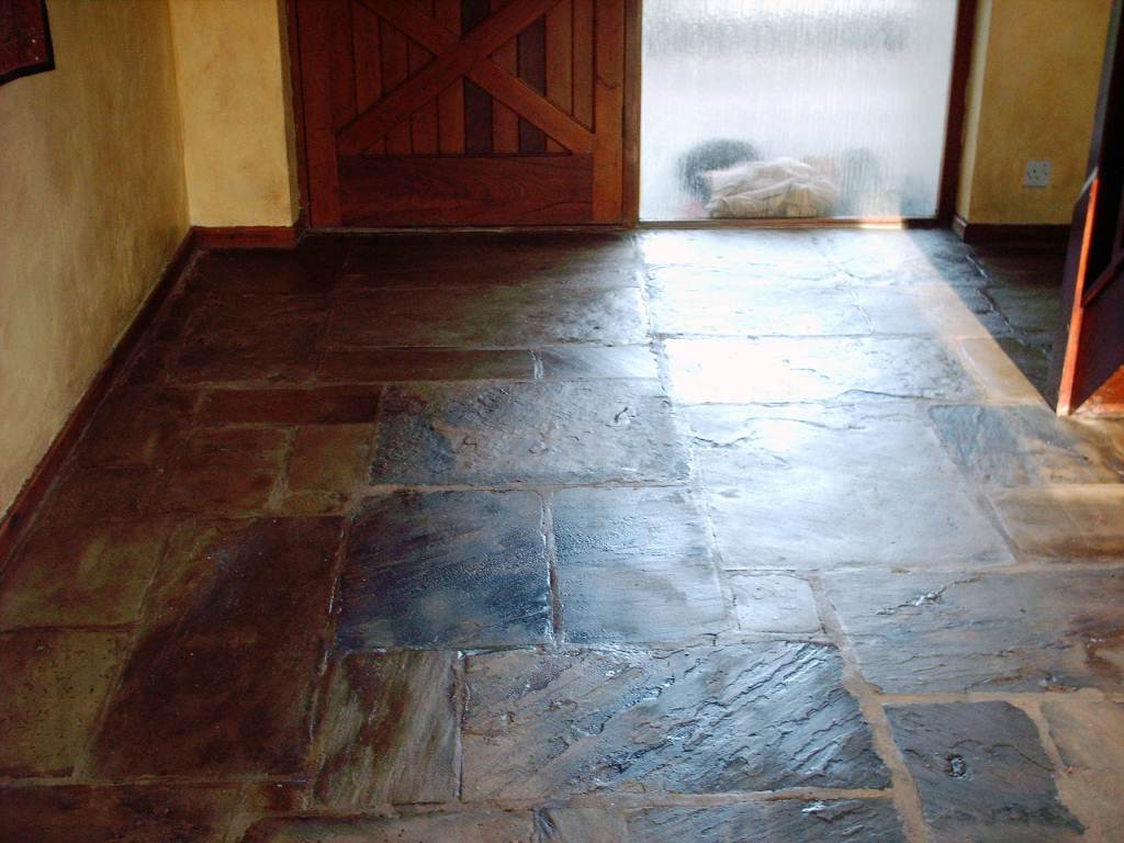 Sandstone floor in leyland after