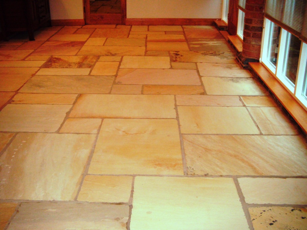 Sandstone Floor in Loughborough After