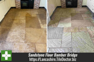 Indian Sandstone Floor Tile Renovation Bamber Bridge