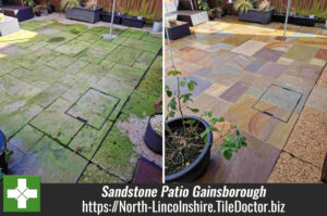 Indian Sandstone Patio Renovation Gainsborough