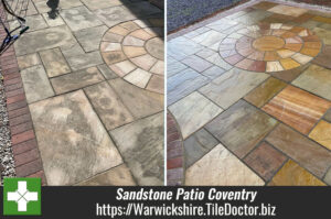 Sandstone Patio Cleaning Sealing Poets Corner Coventry