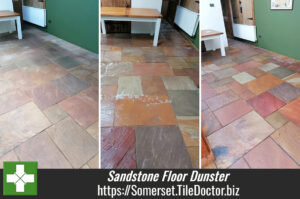 Sandstone Floor Restoration Dunster